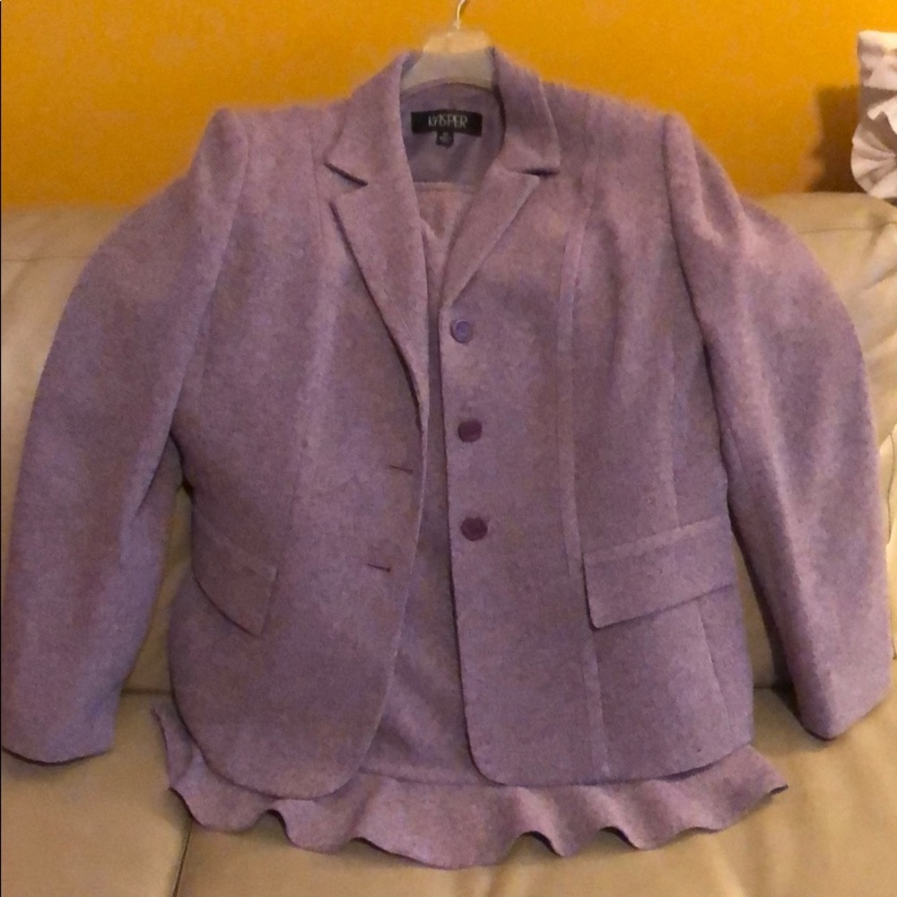 Two piece business suite size 12, designer Kasper